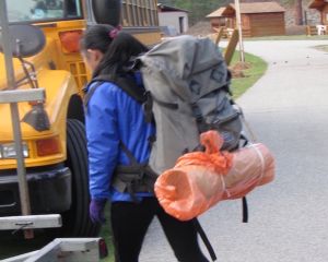 heading to the next camp on kvr